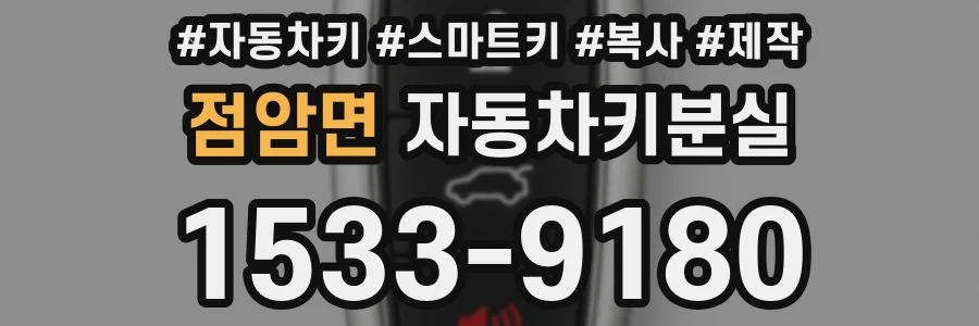 점암면 자동차키분실