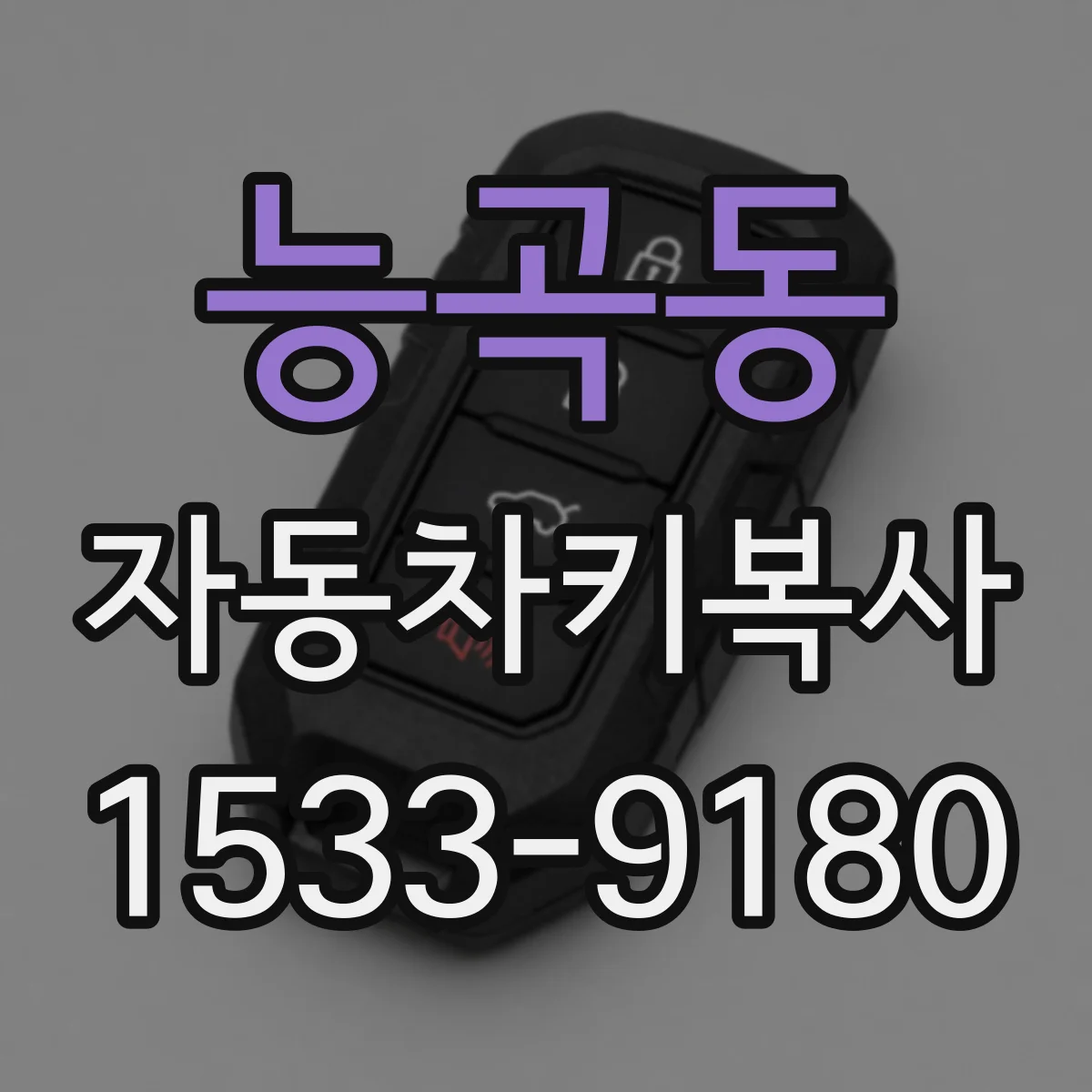 능곡동 자동차키복사