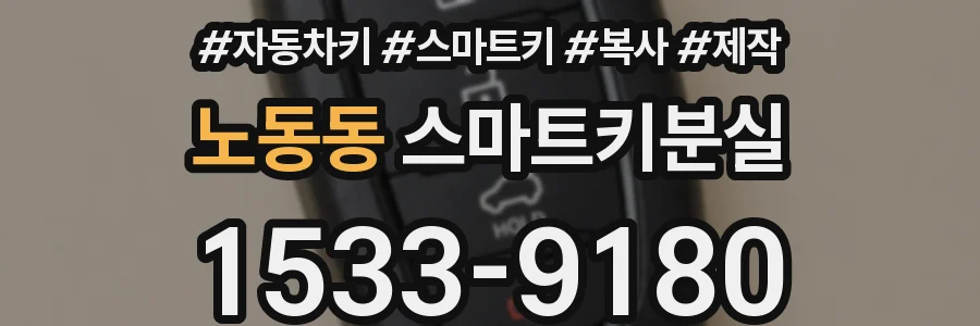 노동동 스마트키분실