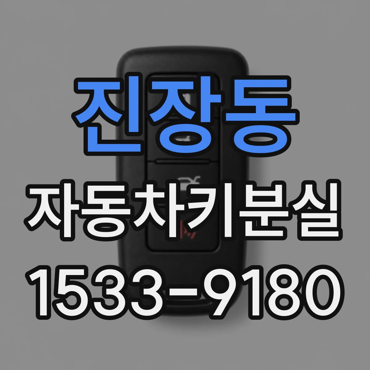 진장동 자동차키분실