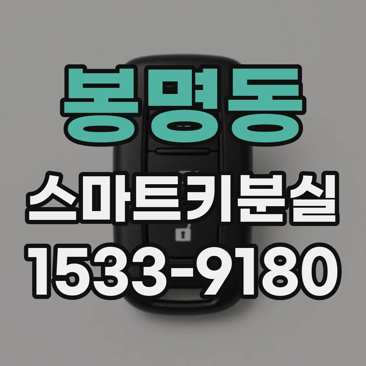 봉명동 스마트키분실