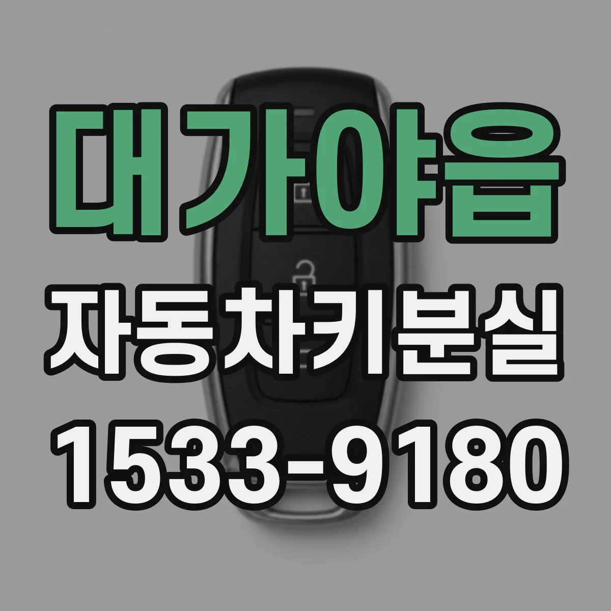 대가야읍 자동차키분실