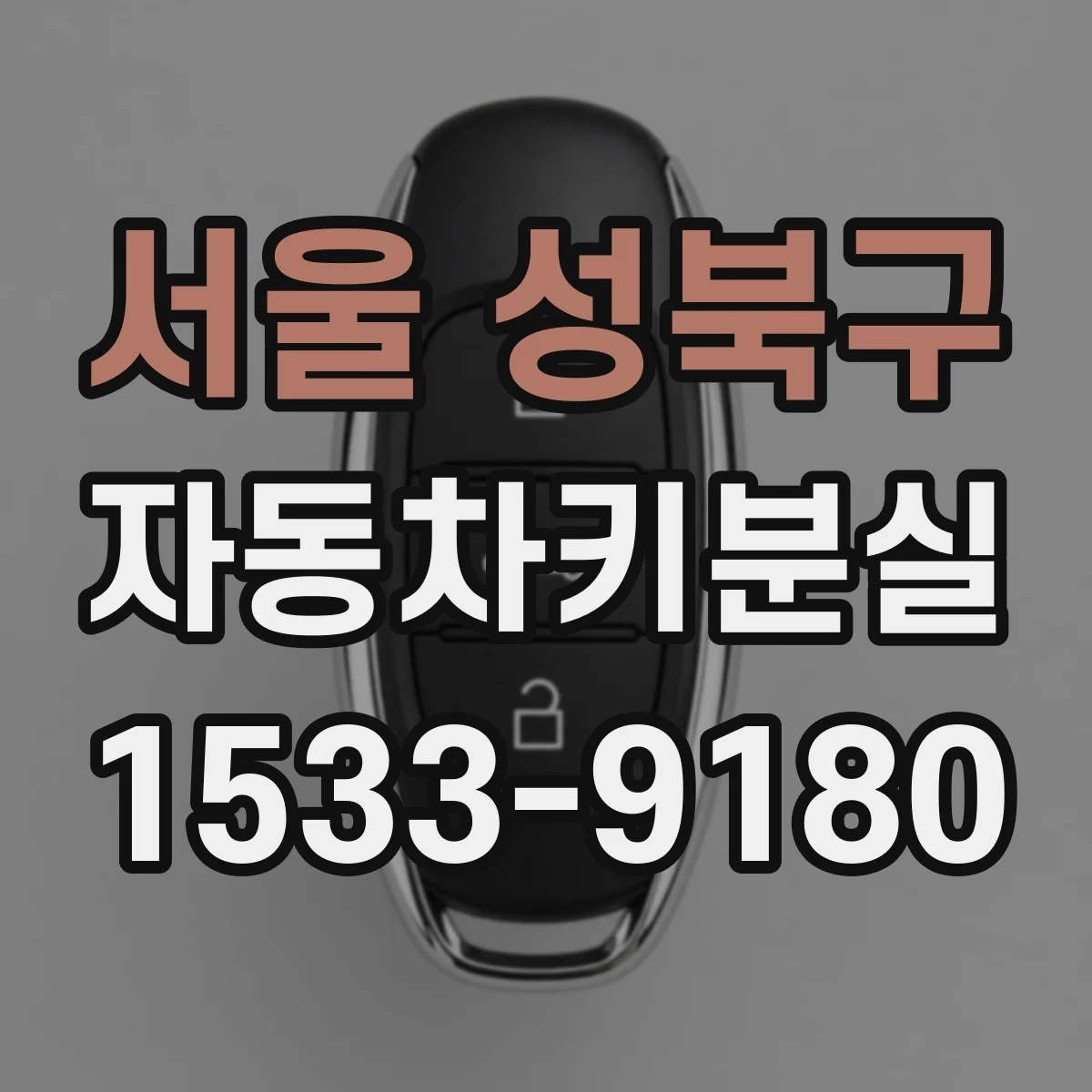 서울 성북구 자동차키분실