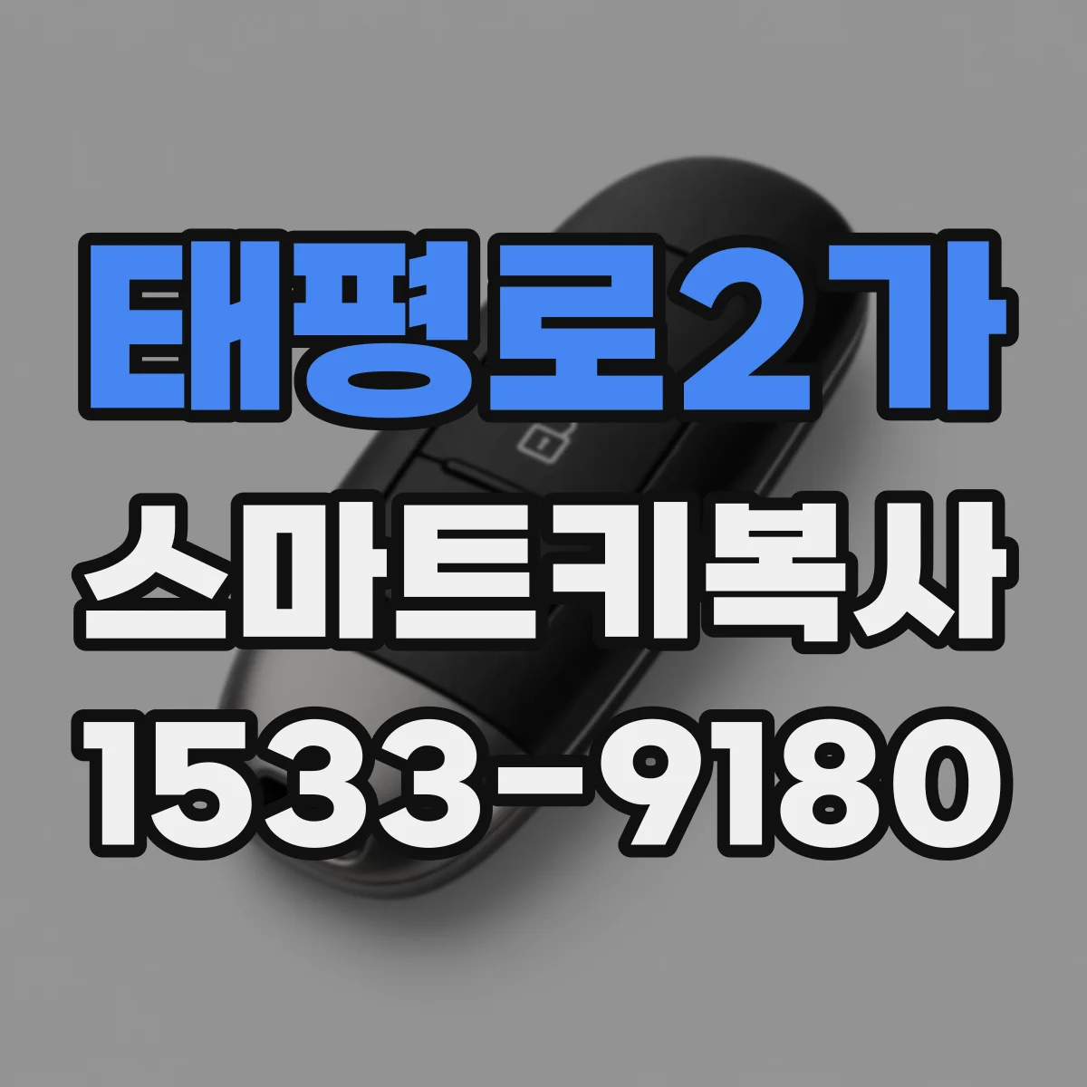 태평로2가 스마트키복사