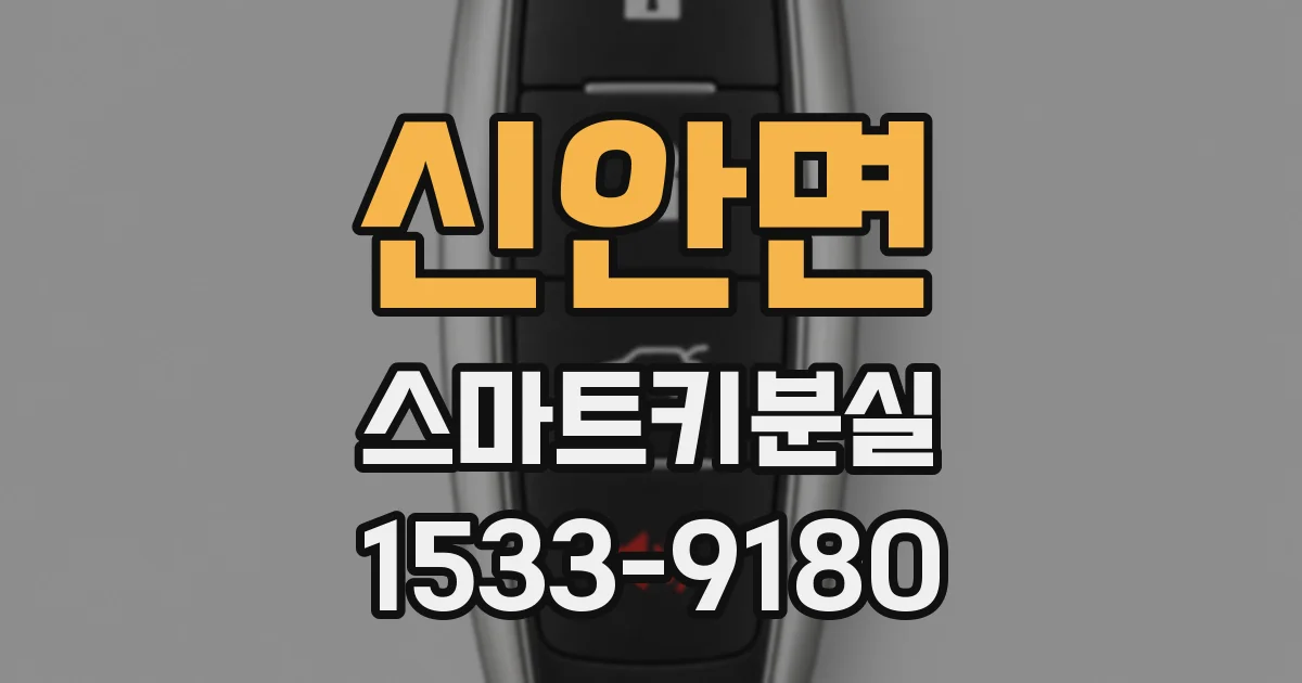 신안면 스마트키분실