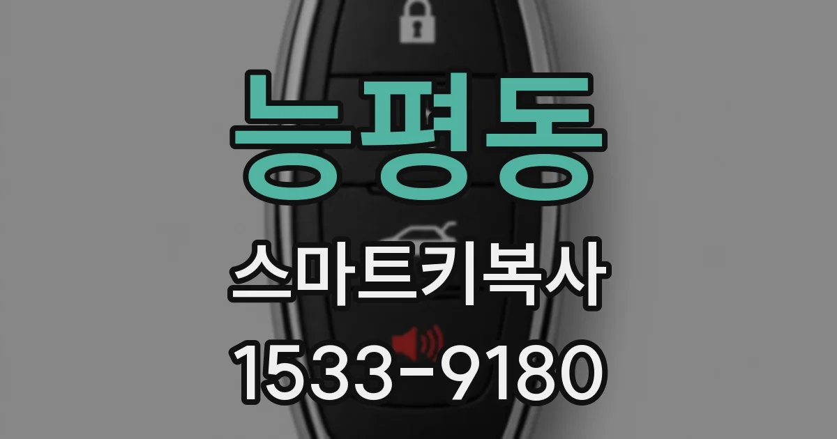 능평동 스마트키복사