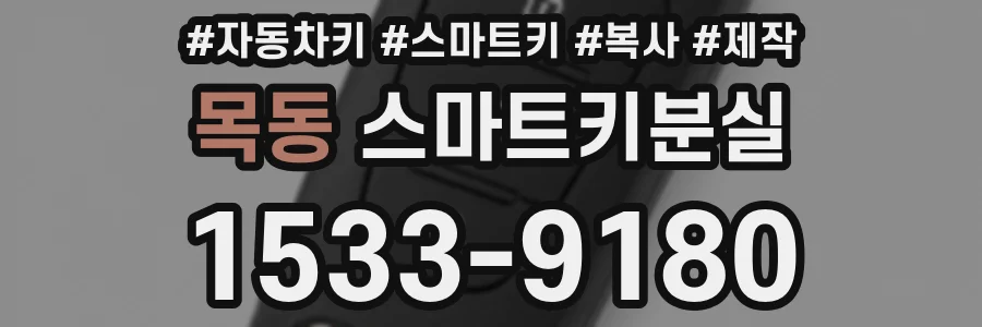 목동 스마트키분실