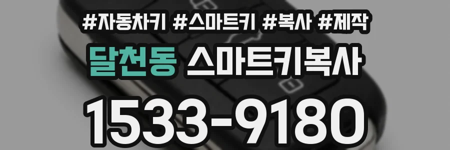 달천동 스마트키복사
