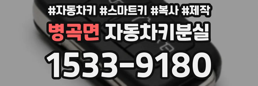 병곡면 자동차키분실