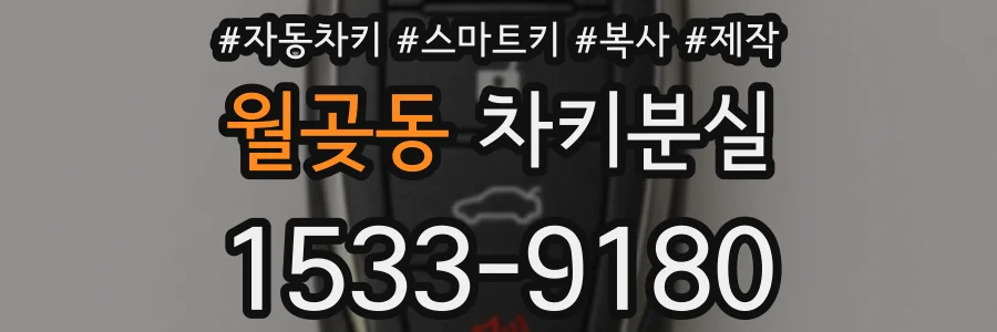 월곶동 차키분실