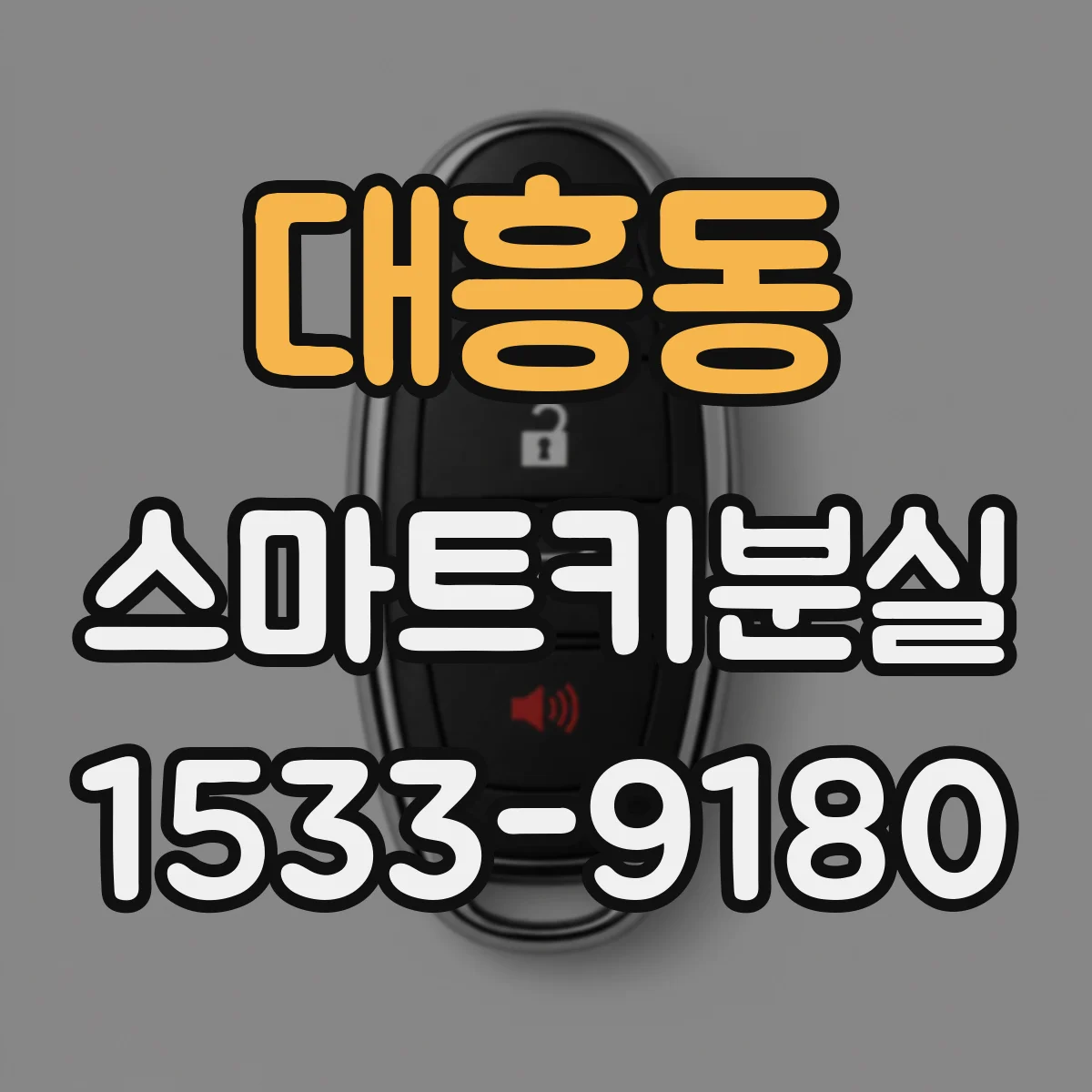 대흥동 스마트키분실