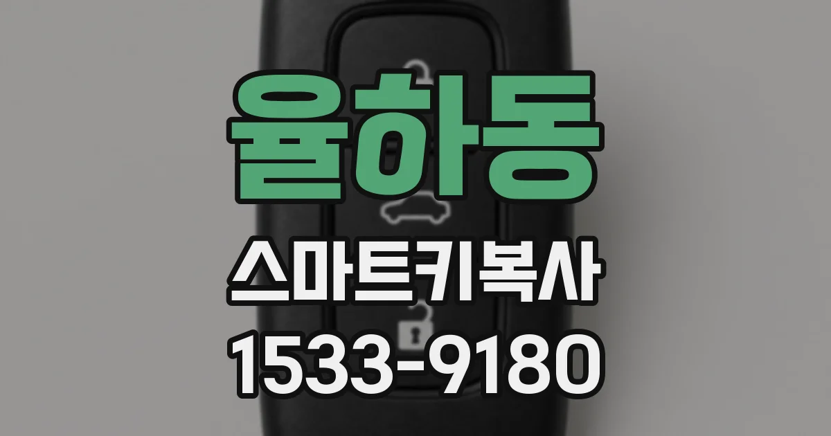 율하동 스마트키복사
