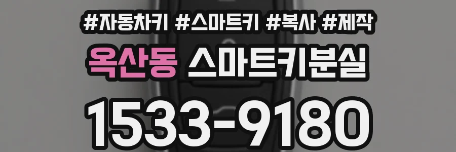 옥산동 스마트키분실