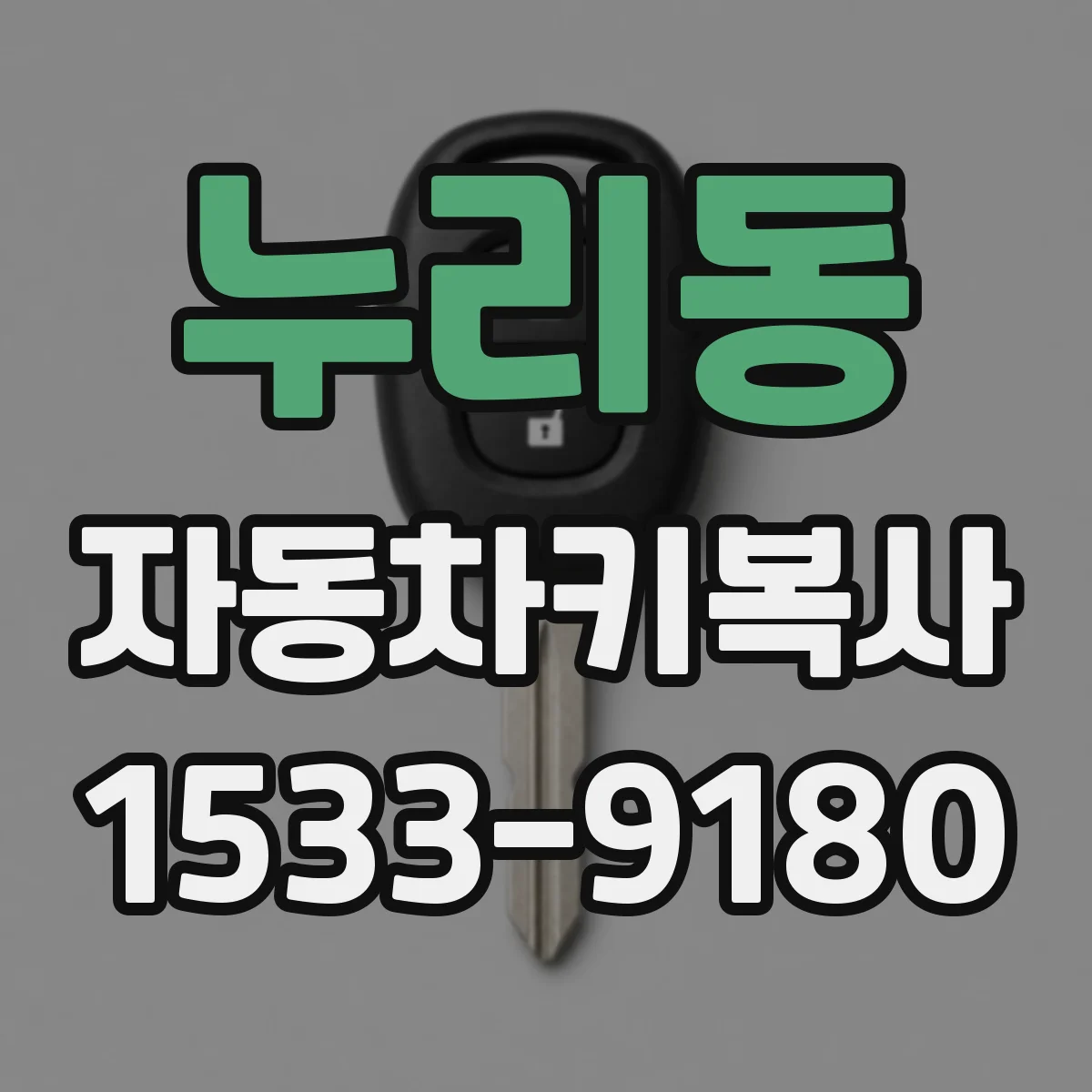 누리동 자동차키복사