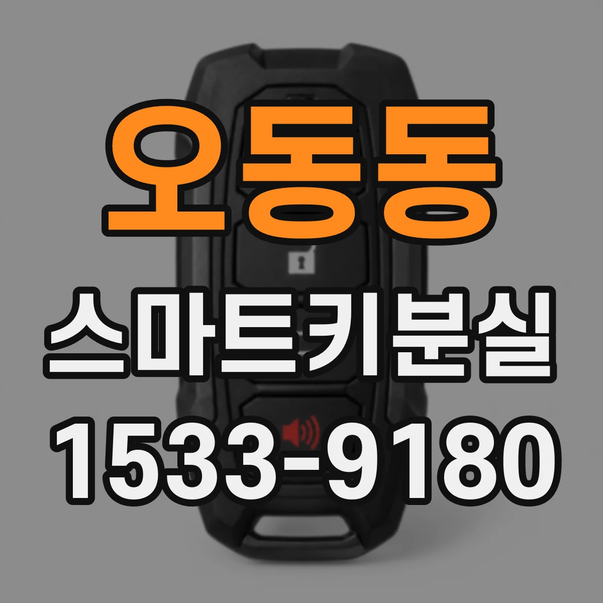오동동 스마트키분실