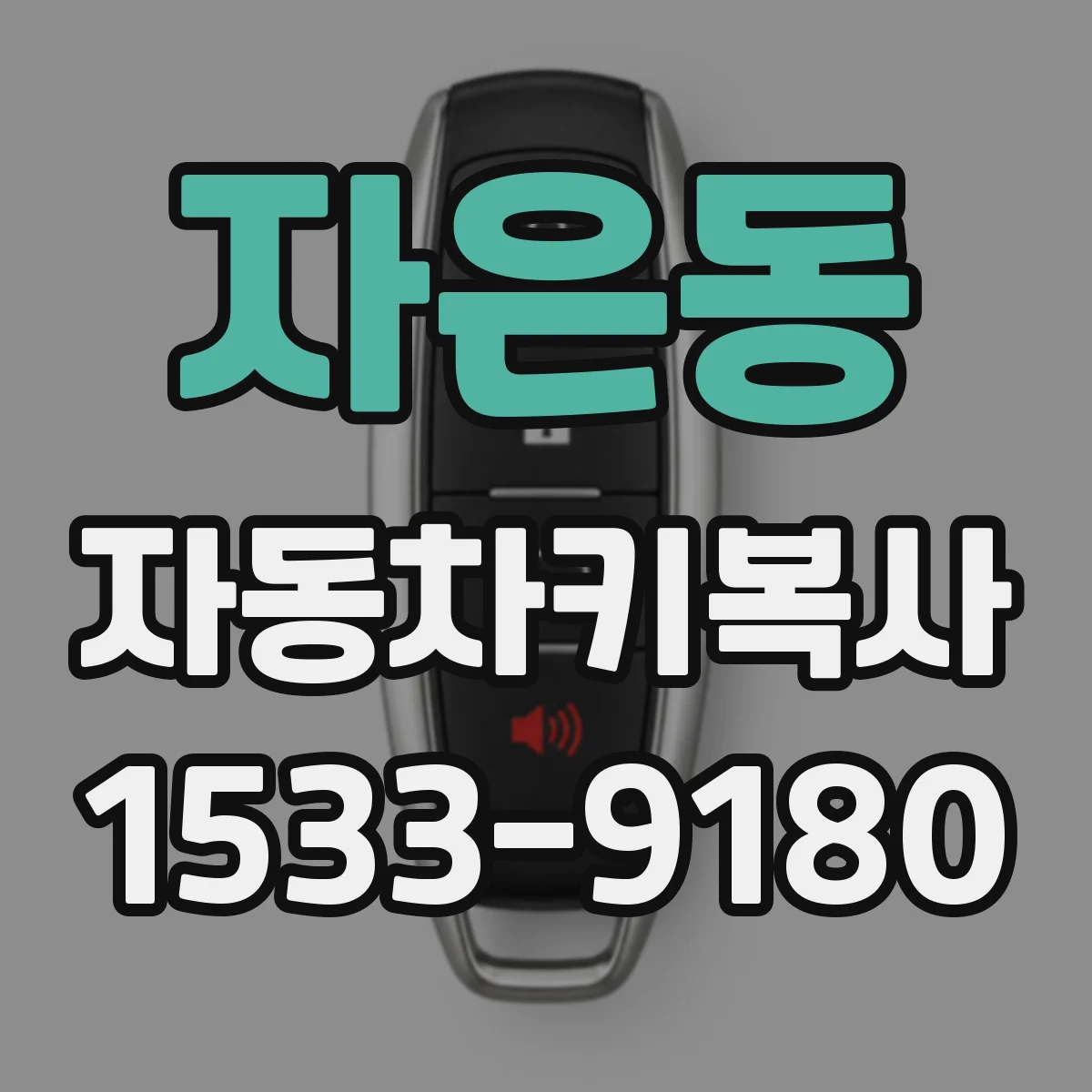 자은동 자동차키복사