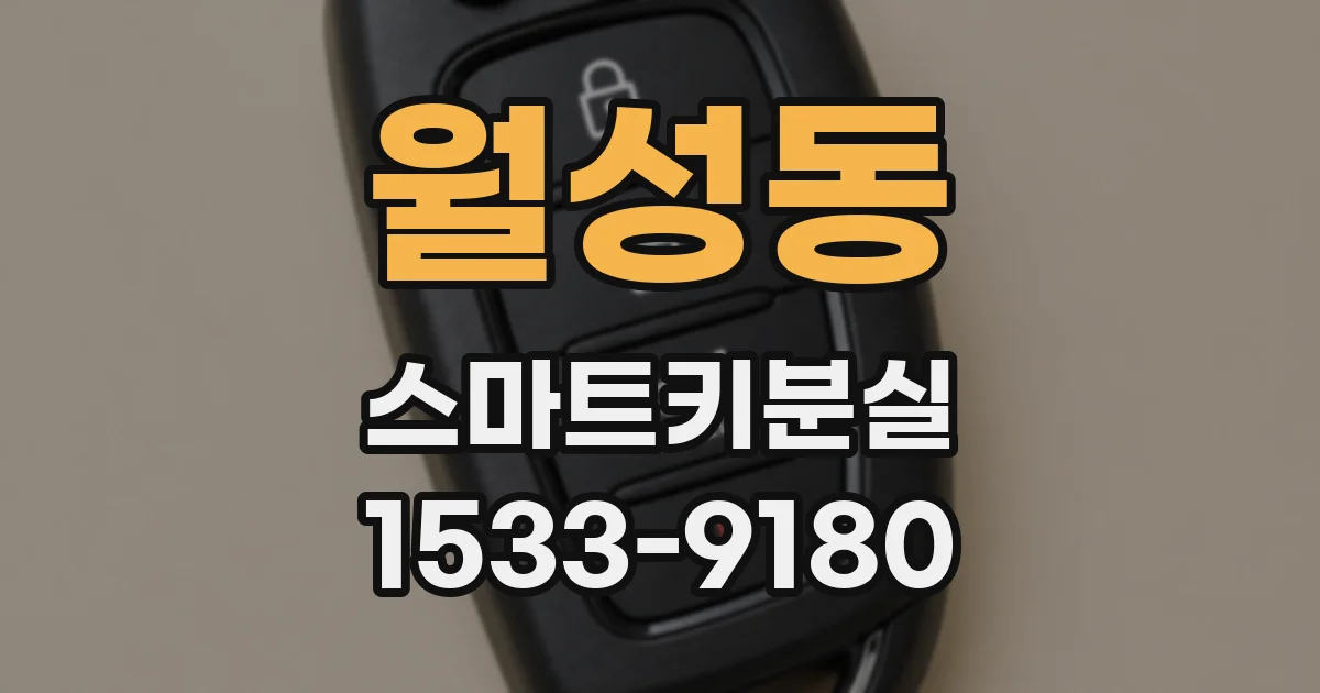 월성동 스마트키분실