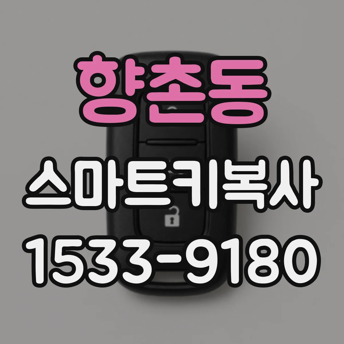 향촌동 스마트키복사