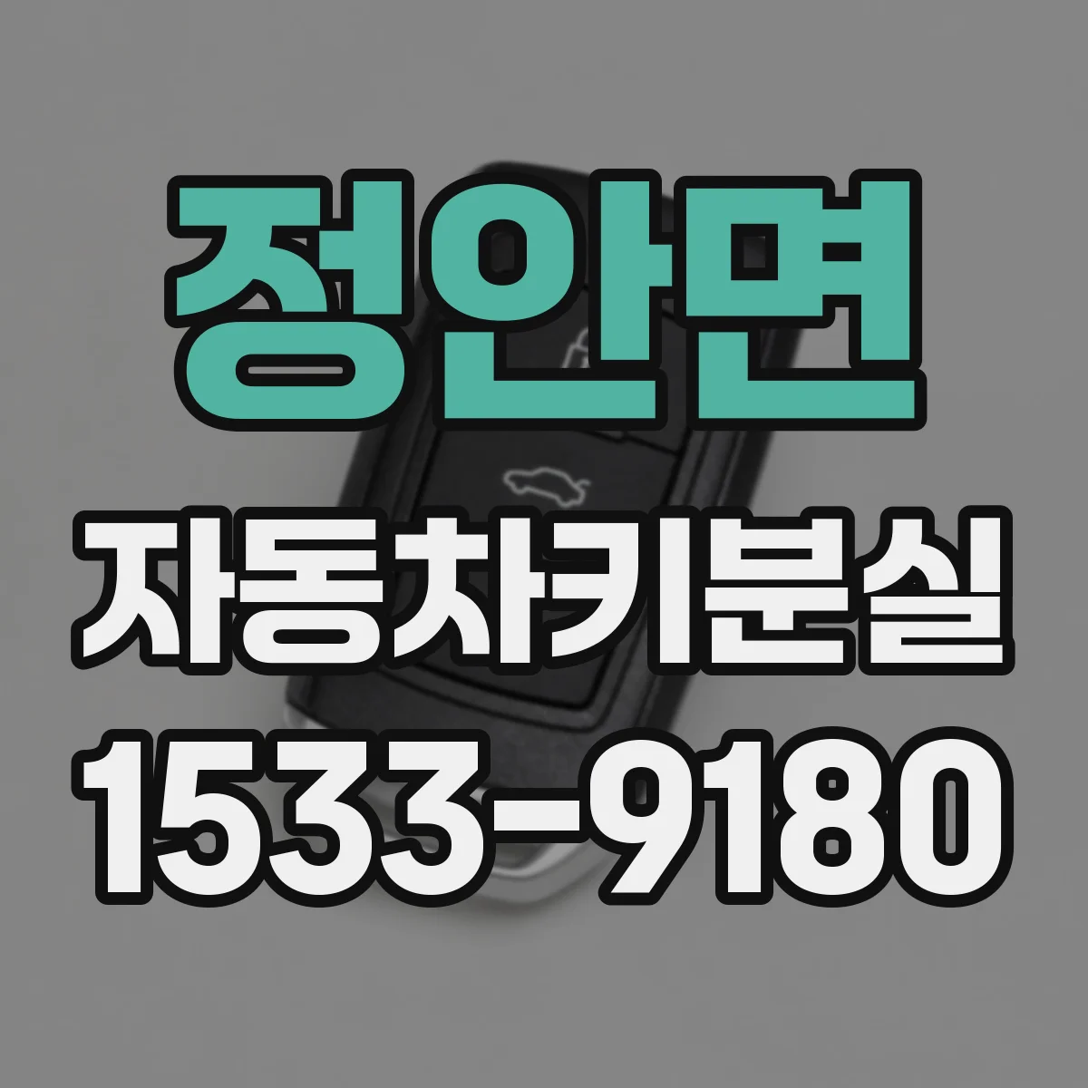 정안면 자동차키분실