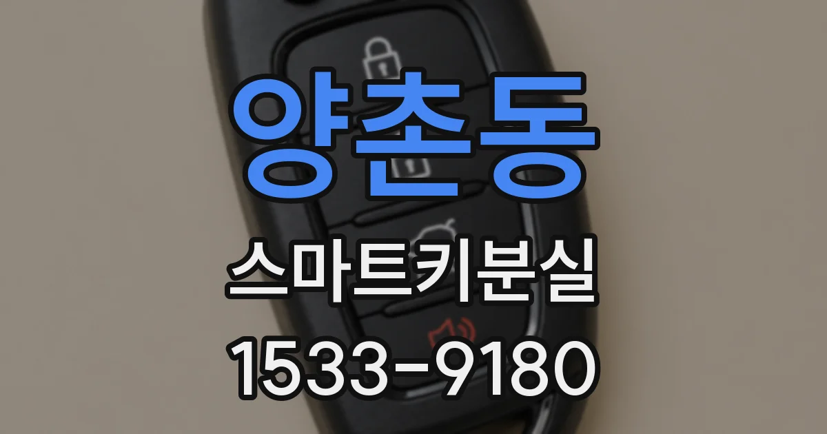 양촌동 스마트키분실