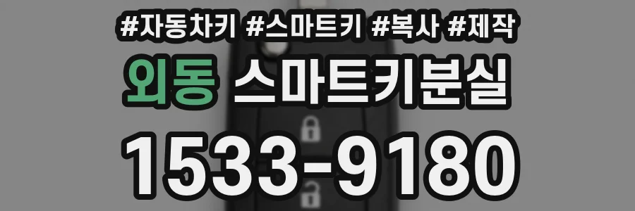 외동 스마트키분실