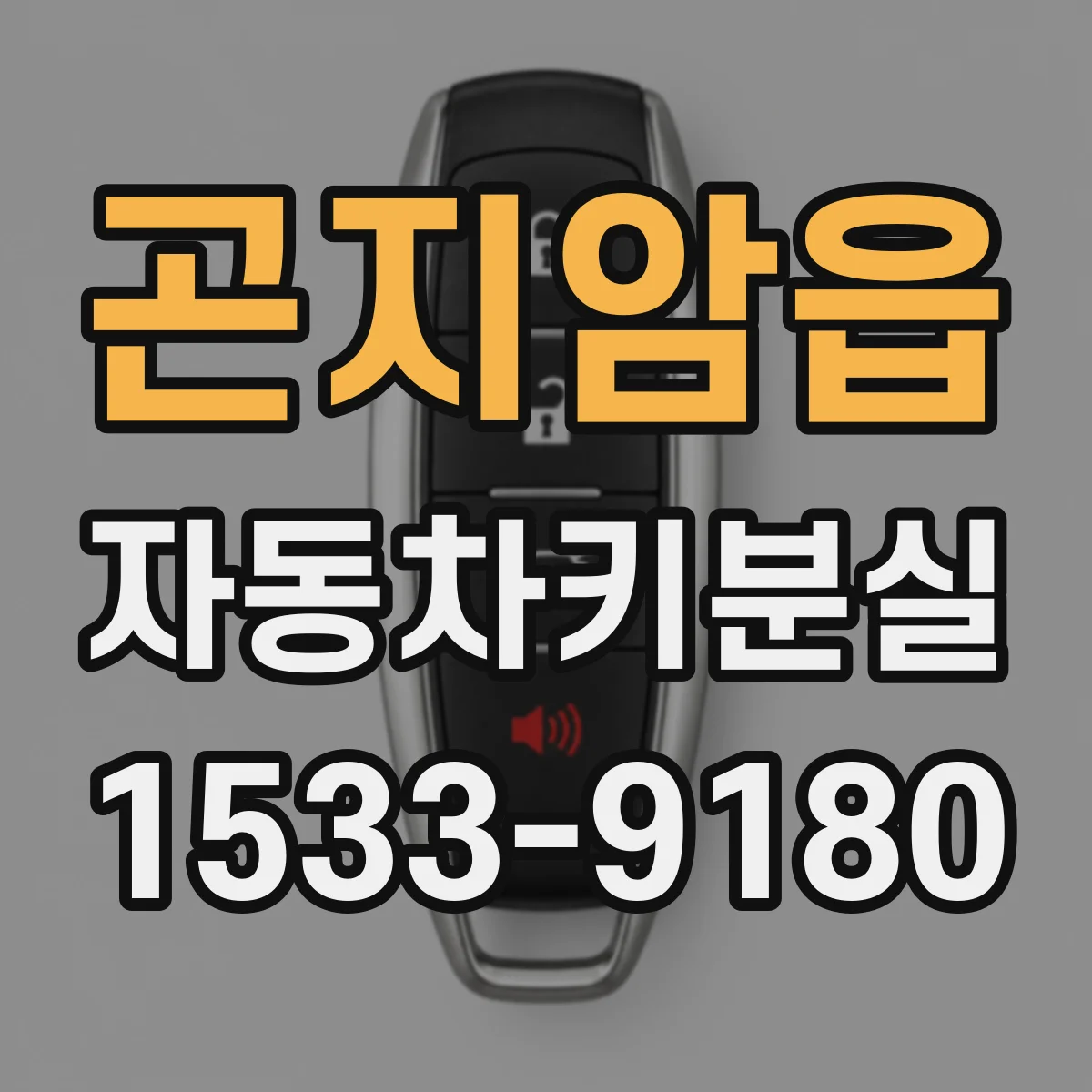 곤지암읍 자동차키분실