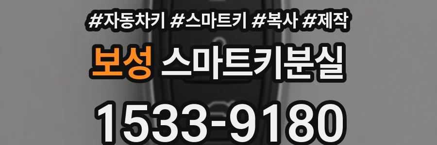 보성 스마트키분실