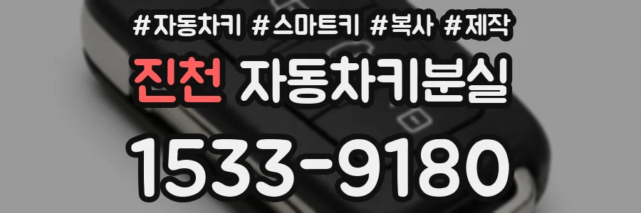 진천 자동차키분실