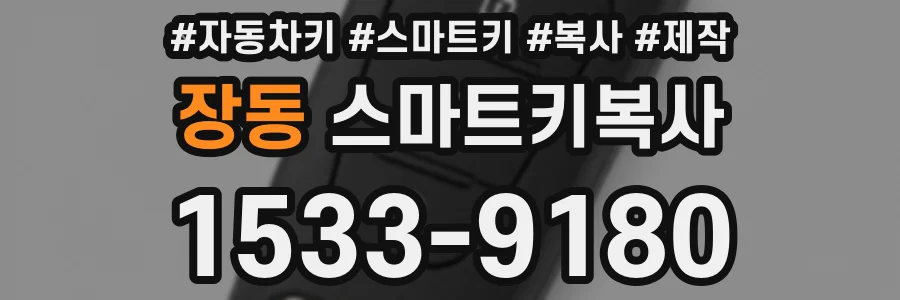 장동 스마트키복사