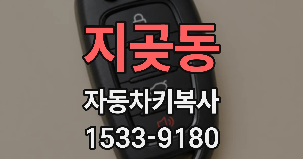지곶동 자동차키복사