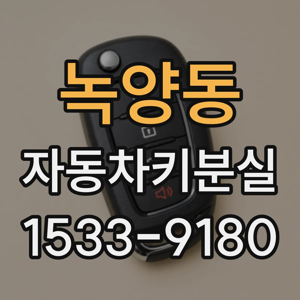 녹양동 자동차키분실