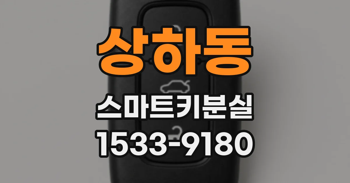 상하동 스마트키분실