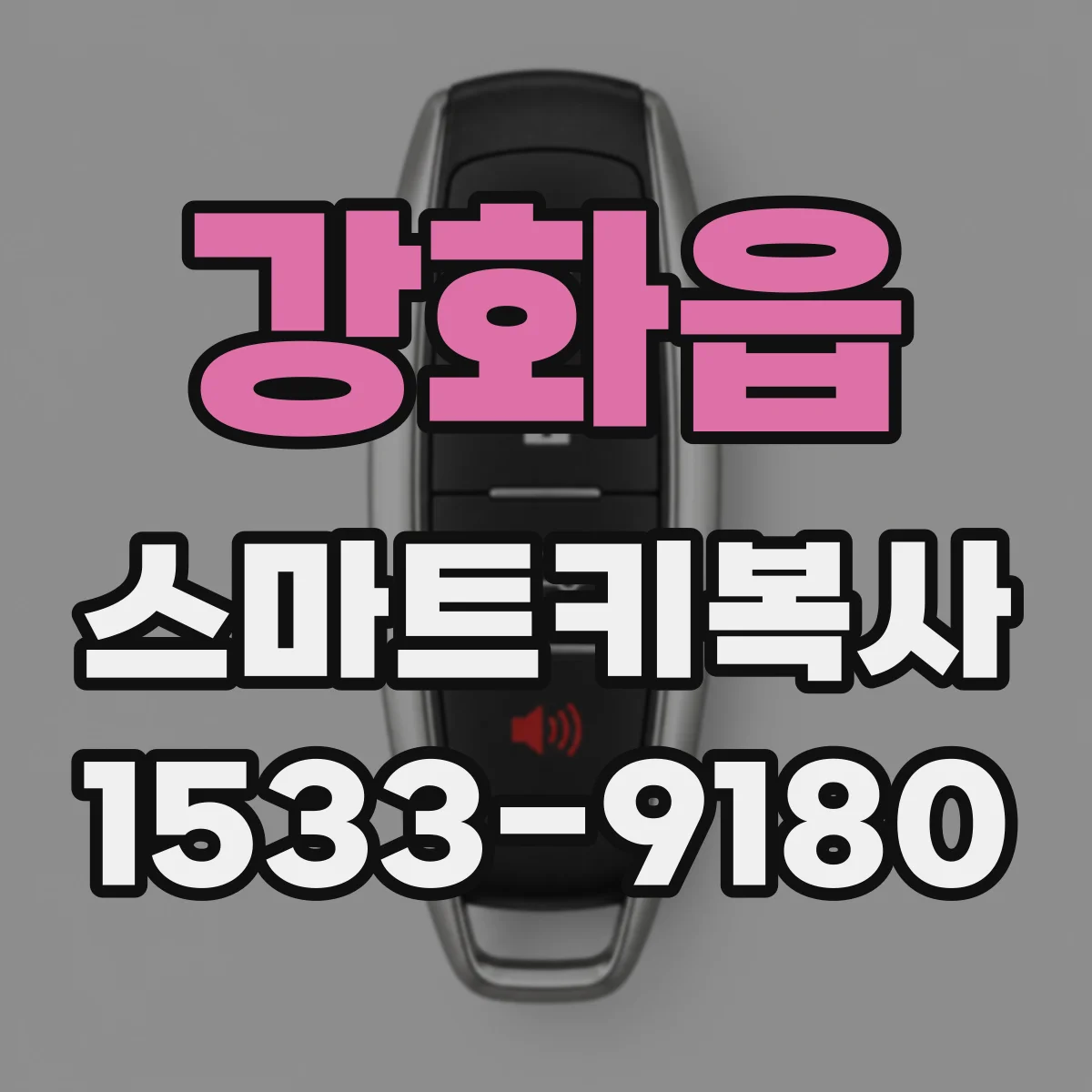 강화읍 스마트키복사