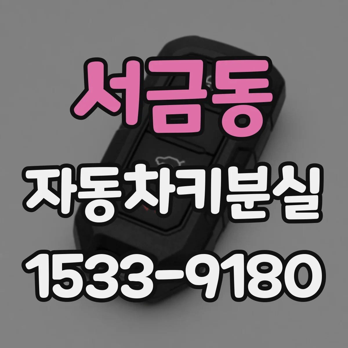 서금동 자동차키분실