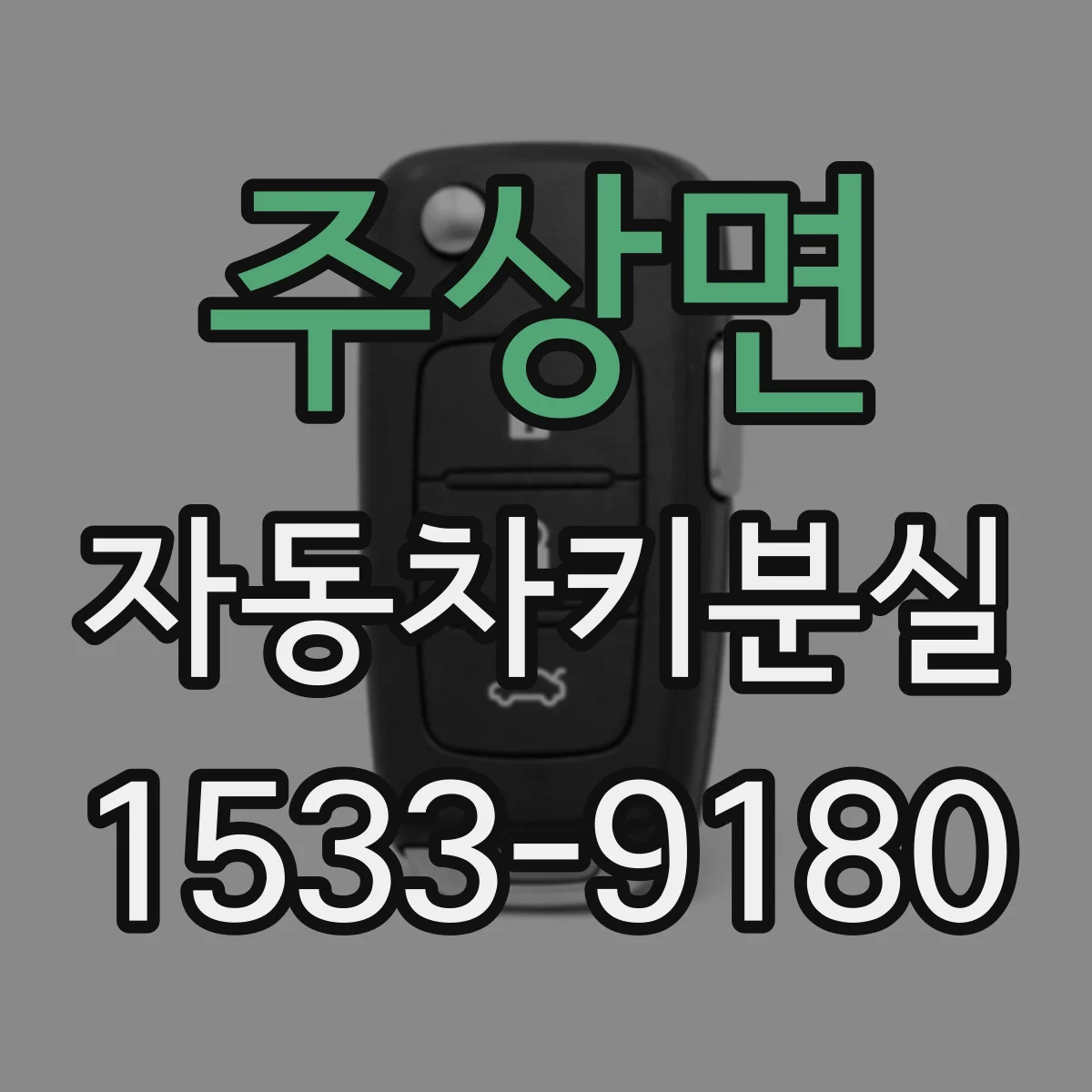 주상면 자동차키분실