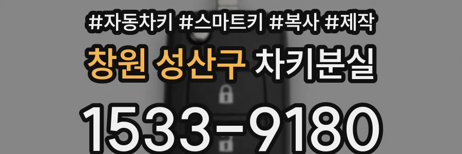 창원 성산구 차키분실