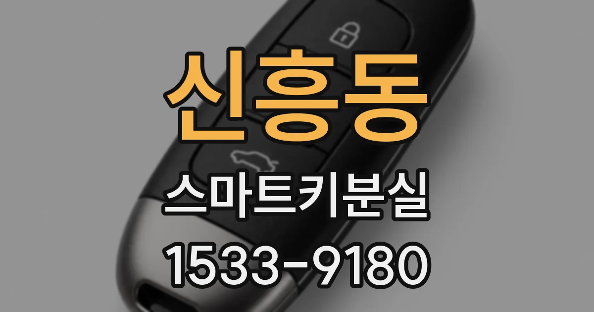 신흥동 스마트키분실