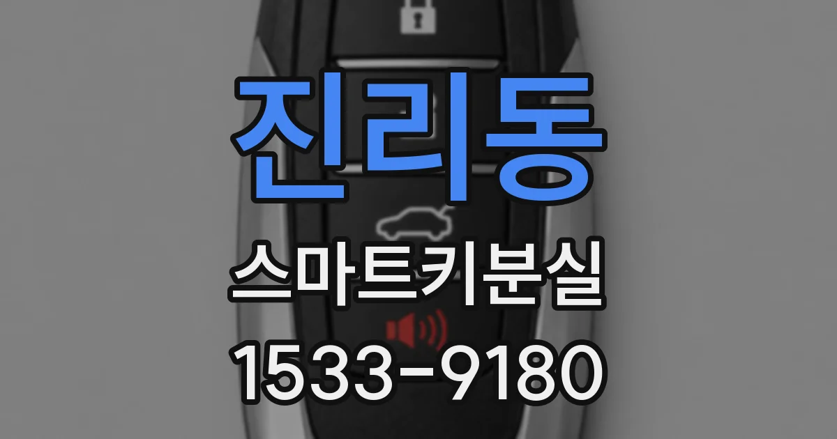 진리동 스마트키분실
