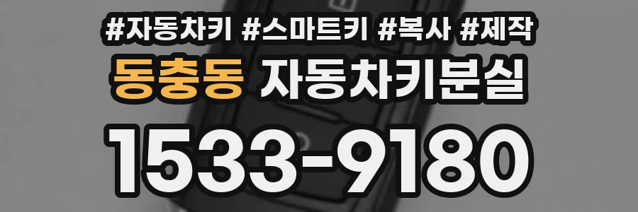 동충동 자동차키분실