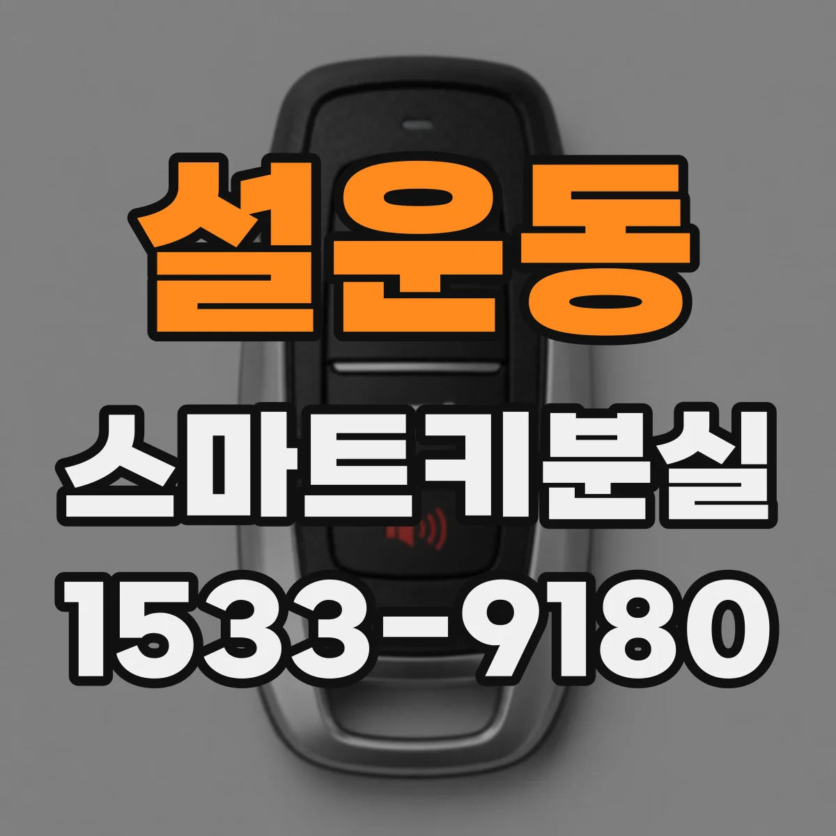 설운동 스마트키분실