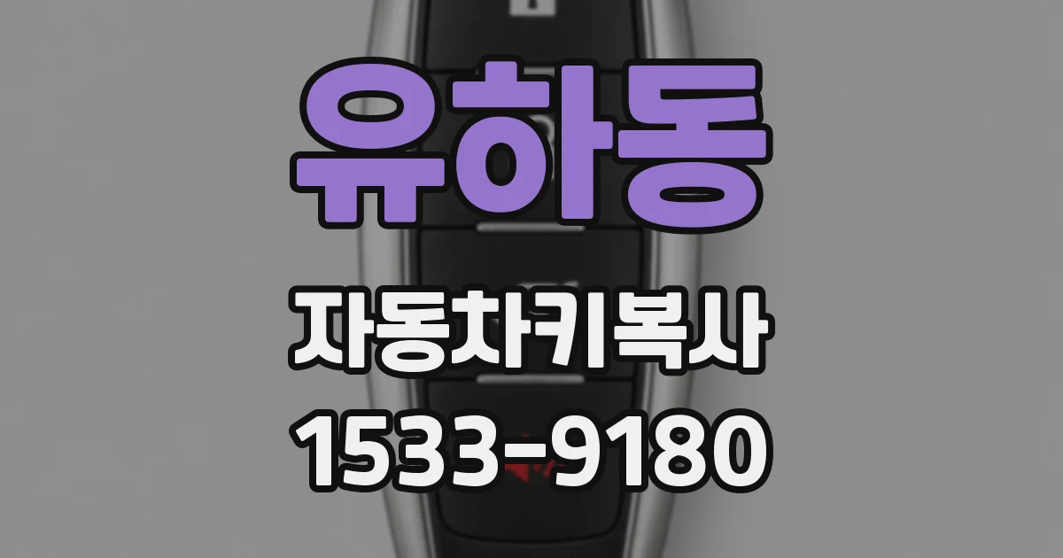 유하동 자동차키복사
