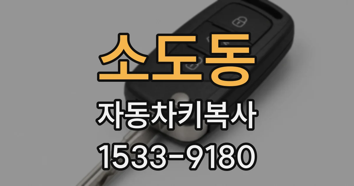 소도동 자동차키복사