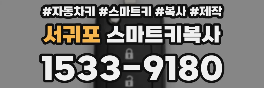서귀포 스마트키복사