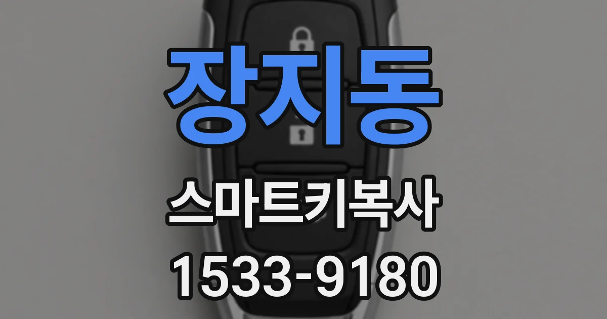 장지동 스마트키복사
