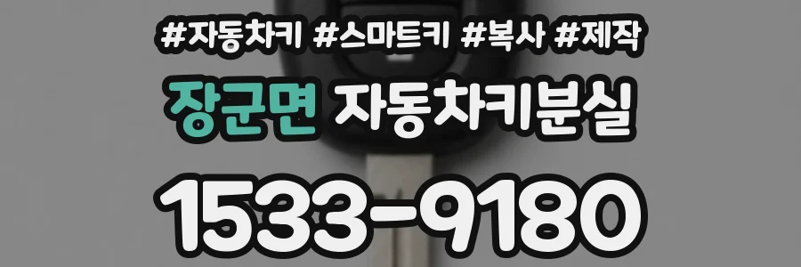 장군면 자동차키분실