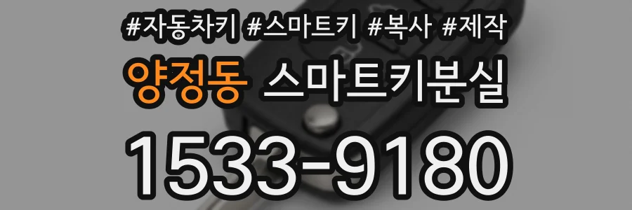 양정동 스마트키분실