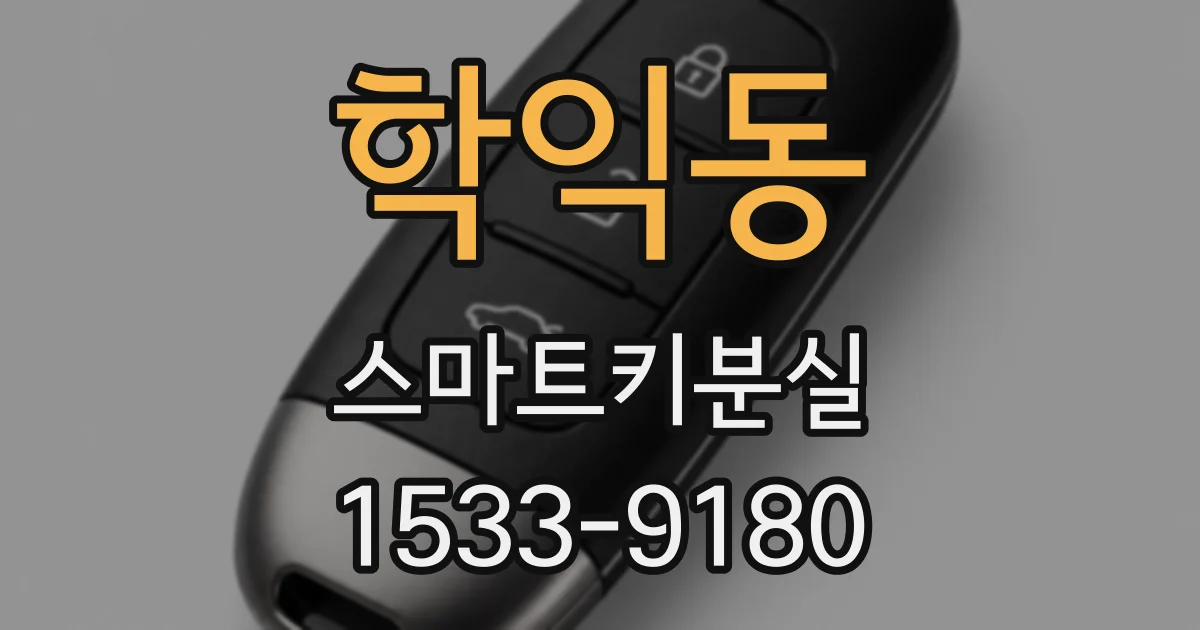 학익동 스마트키분실