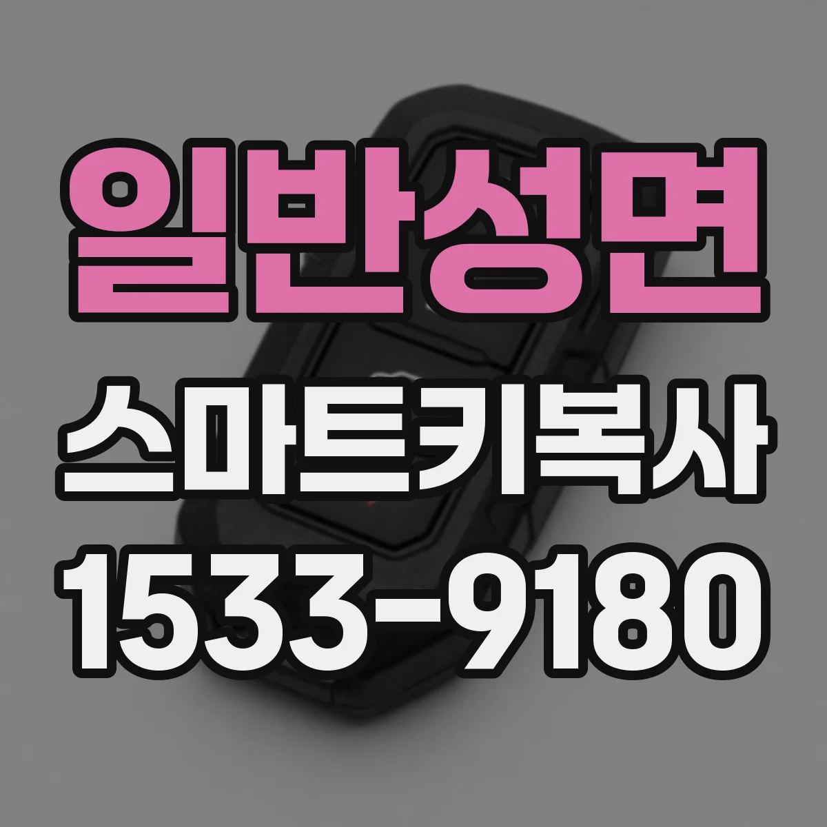 일반성면 스마트키복사
