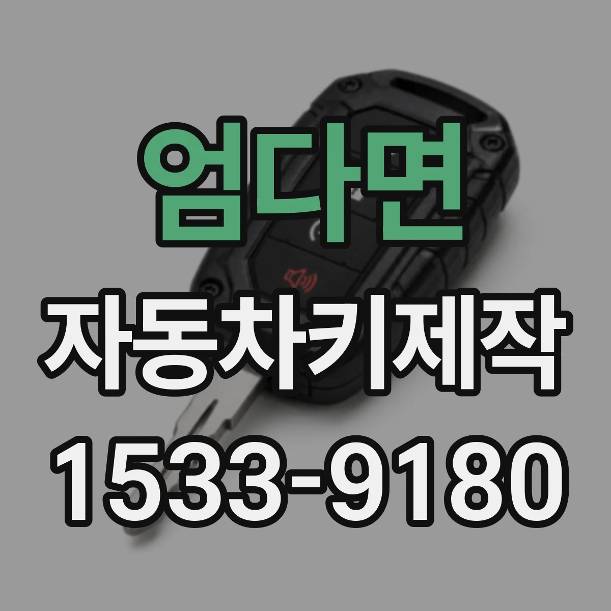엄다면 자동차키제작