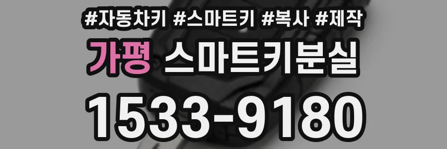 가평 스마트키분실
